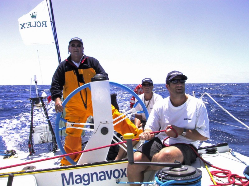 Magnavox Crew going across Bass Strait