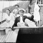 Nossiter family on the deck of the yacht SIRIUS | by Australian National Maritime Museum