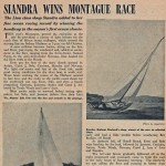 Siandra Wins Montague Race 1958