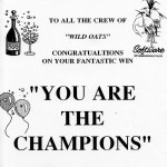 You are the Champions