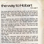 The Way to Hobart by Rob McAuley